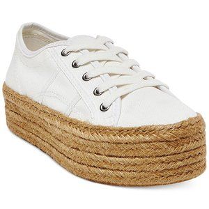 Steve Madden Hampton Espadrille White Sneakers